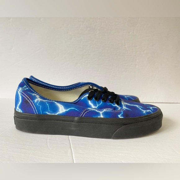 Vans Authentic Print Black Sneakers - Picture 2 of 7